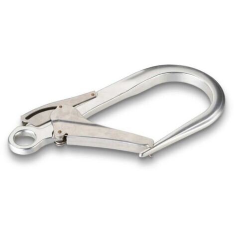 Mosqueton seg 110mm gancho automatico alu cormoran steelpro