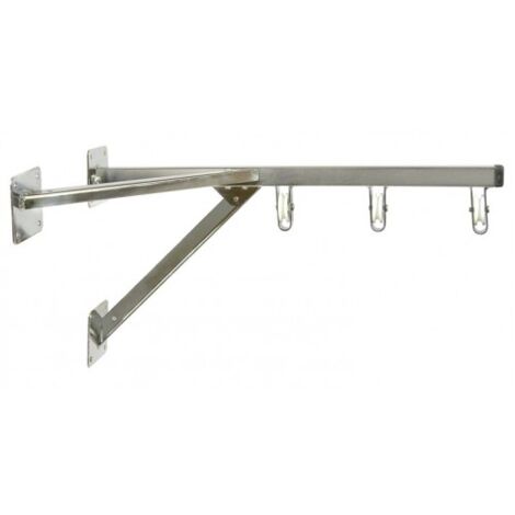 TENDEDERO INOX. PARED 3 POLEAS 2 TI - FLORES CORTES