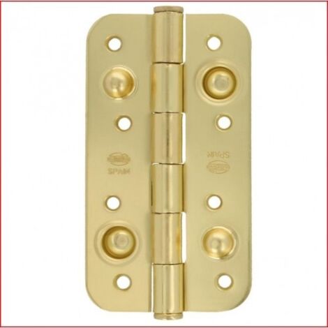 BISAGRA 571-150X80 ACERO LATONADO(N) - AMIG