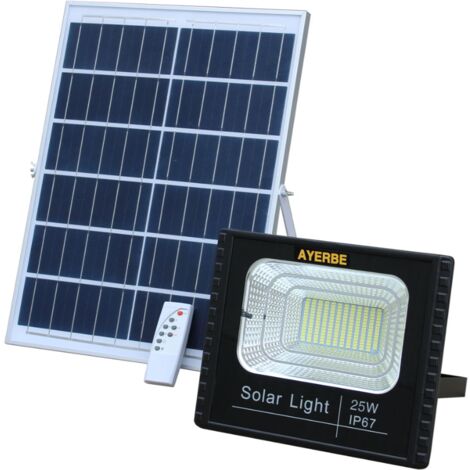 AYERBE - 620630 - Foco Solar 25 W Con Mando A Distancia (1/3)