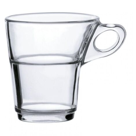 Juego de 6 Tazas de Café Duralex Caprice Transparente Cristal 90 ml 900 ml 6 Piezas (6 Unidades) (1/2)
