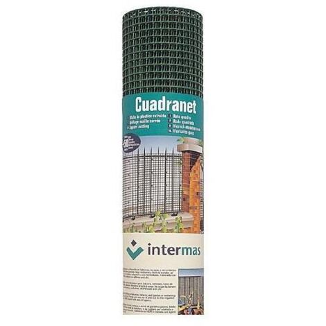 MALLA CUADRADA CUADRANET 10X10 (C-114) 1X5M VERDE - CATRAL (NORTENE) (1/5)