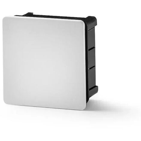 Caja de derivación 100x100 con tapa y garras metálicas Famatel 3201