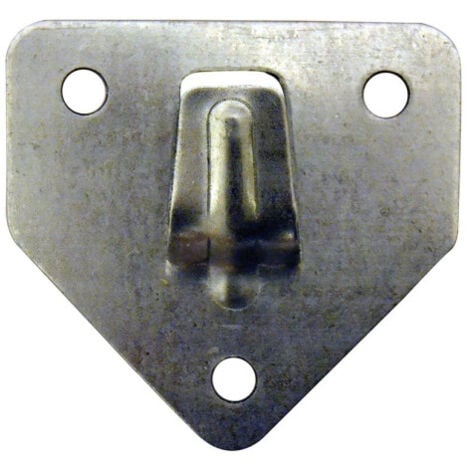 PLACA COLGADOR EXTINTOR ZINCADO 70X60MM - EHLIS