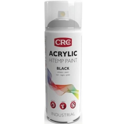 PINTURA ACRYLIC PAINT ANTICALORICA NEGRA HASTA 800ÂºC - CRC
