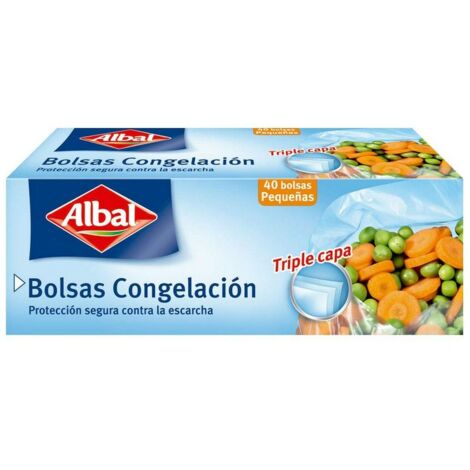BOLSAS CONGEL PEQ 19X24CM. 40 BSAS (1/2)