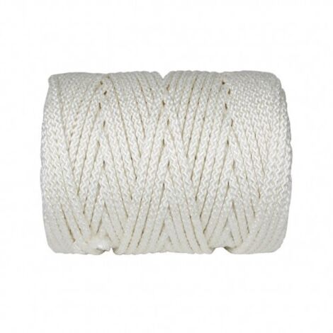 CUERDA TRENZADA POLIEST GRANETE 5MM. X20M