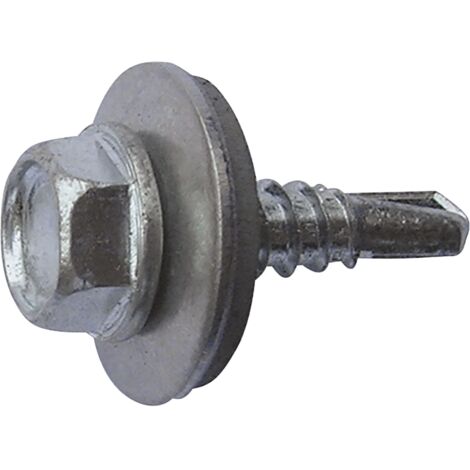 Tornillo Autotaladrante 6,3X120Mm P16 Cinc Index 100 Pz