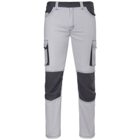 Pantalón stretch bicolor. Serie 103031S