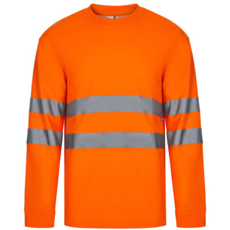 CAMISETA ALGODÓN ML AV NARANJA FLÚOR M (1/5)
