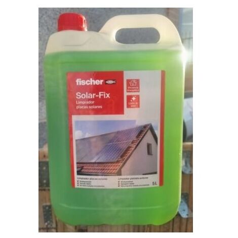 LIMPIADOR PANELES FOTOVOLTAICOS - 5L. - FISCHER