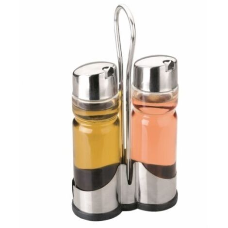 Vinagrera Cocina Aceitera Cristal/Inox Ibili