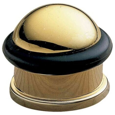 TOPE PUERTA 200-30 ORO GOMA NEGRA - AMIG