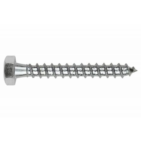 TORNILLO CON ROSCA PARA MADERA Y AGLOMERADO Y CABEZA HEXAGONAL 571 TR 8 X 70