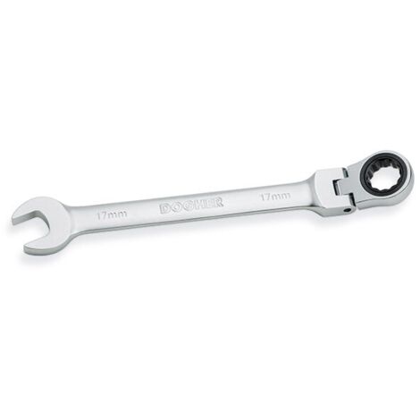 Llave combinada carraca flexible CrV, 10 mm DOGHER 458-10