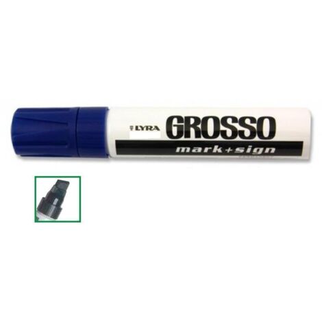 ACHA rotulador lyra permanente grueso azul , 
MARCAJE SUPERFICIES:ROTULADORES,Pais Origen:ES,
MARCAJE SUPERFICIES:ROTULADORES,Pais Origen:ES,