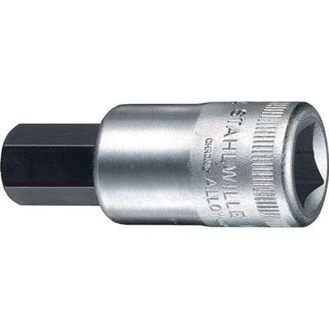 Manguito masculino cuadrado 1/2"10x 60mm i6kt. Stahlwille (1/4)