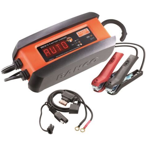 CARGADOR / MANTENEDOR DE BATERIAS 12 V - 3 A