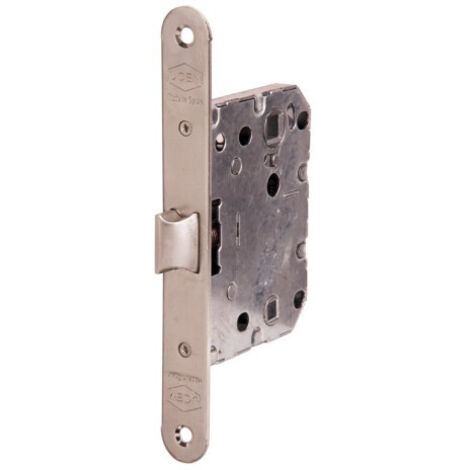 PICAPORTE UNIFICADO FRENTE REDONDO 70 MM NIQUELADO - 6137BCHN050R-CAJA