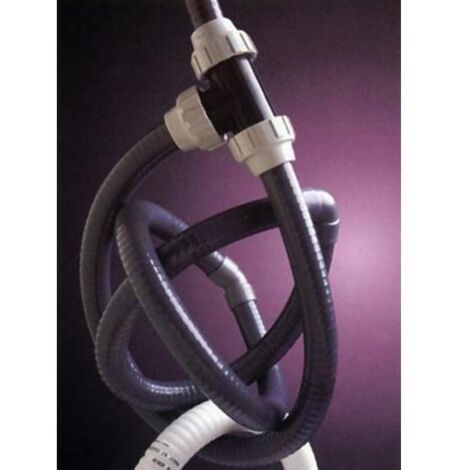 Hidrotubo ESPIROFLEX 26x32 gris rollo 25 m.