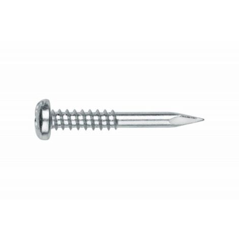 (3,9X28) TORNILLO ROSCA CHAPA CON PUNTA CLAVO PARA PERSIANAS DE ALUMINIO. CINCADO Y HUELL - INDEX