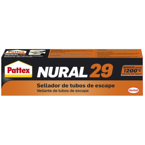 Masilla Adhesiva Resistente Altas Temperaturas 150g Gris Tubos Escape Pattex