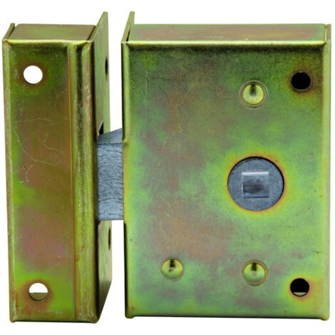 YALE AZBE PICAPORTE  812 DE 60 SOBREPONER BICROMATADO