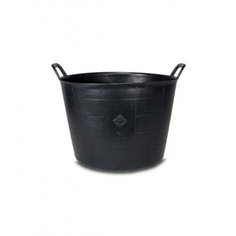RUBI 88778 Capazo Plástico Negro Nº3 Flextub (40 L.) Heavy Duty