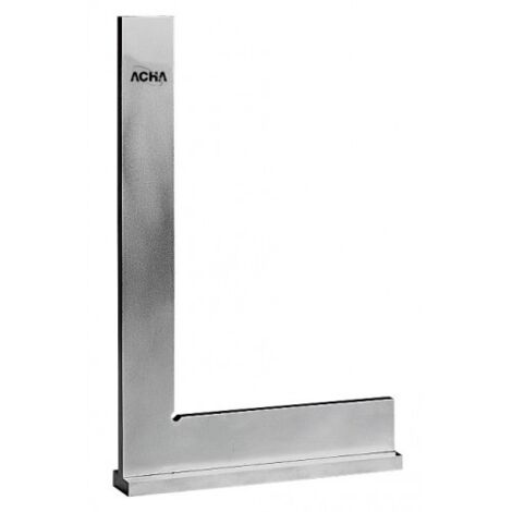 ESCUADRA DIN 875/2 DE ACERO INOX., CON SOMBRERO 150X100MM - ACHA