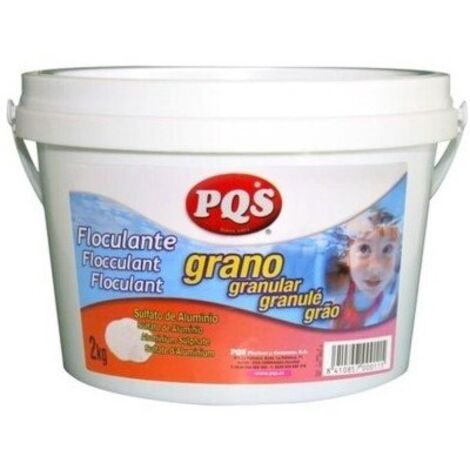 Floculante / Clarificador en grano PQS para piscinas. Bote 2 kg