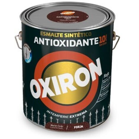ESMALTE ANTIOXIDANTE OXIRON FORJA 4 L MARRON OXIDO - F20021404/5809032
