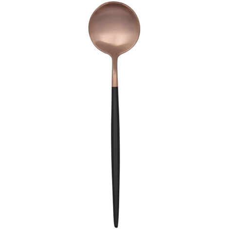 Set de Cucharas Bidasoa Gio Negro Cobre Metal 12 Unidades 8414793704762 S2710165 Bidasoa (1/2)