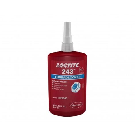 Fijador Resistencia Media Piezas Aceitadas Loctite 243-250Ml