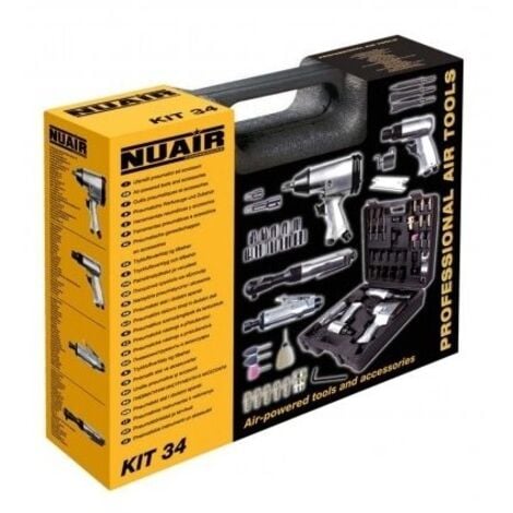 KIT 34PCS PNEUMATICO NUAIR - AIRUM LOGISTIC