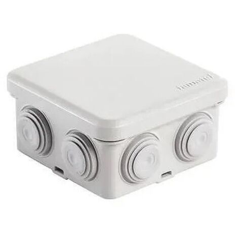 Caja estanca con conos no halógenos 94x94x50 tapa presión IP65 Famatel 3028