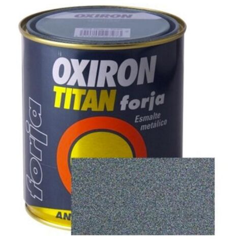 MIBRICOPLUS esmalte oxiron forja g/acero titan 750ml gris acero (1/5)