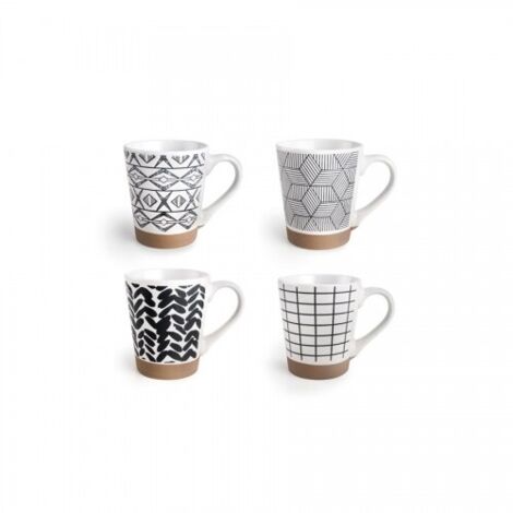 MUG MARKEN 350 ML (SURTIDOR 4 DECORS) - IBILI