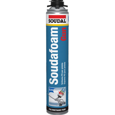 Espuma Poliuretano Soudal soudafoam Pistola