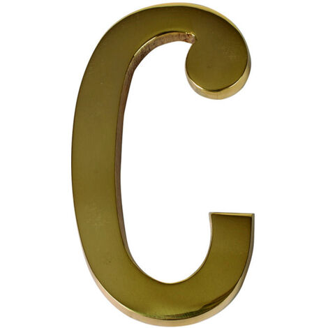 LETRA LATON 10CM LETRA C. EHL - EHLIS (1/2)