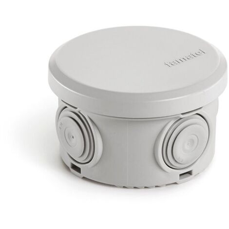 Caja estonca redonda con conos no halógenos D70x45 IP65 Famatel 3027 (1/2)