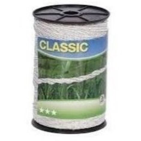 CINTA CORRAL BLANCA-INOX 20MM 4X0,16MM 200M - CEGASA