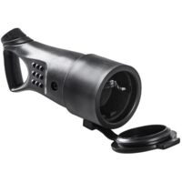 BASE TT 16A-250V C/TAPA GOMA NEGRO CON TIRADOR - FAMATEL