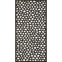 PANEL DECORATIVO MOSAÏC 1X2 M ANTRACITA NORTENE