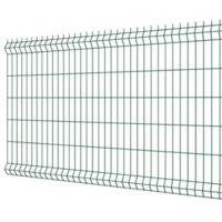 VALLA PLEGADA FORTEX CAL.50X200/4,50MM. LACADO VERDE L/2500xA/1455MM. - PROMALLAS