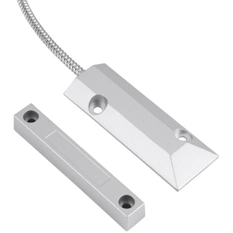 DEWIN Contacts de Détection Magnétique Porte Fenêtre Contact Magnétique Porte Fenêtre Contact Magnétique Capteur Filaire Détecteur Commutateur pour Garage Domestique