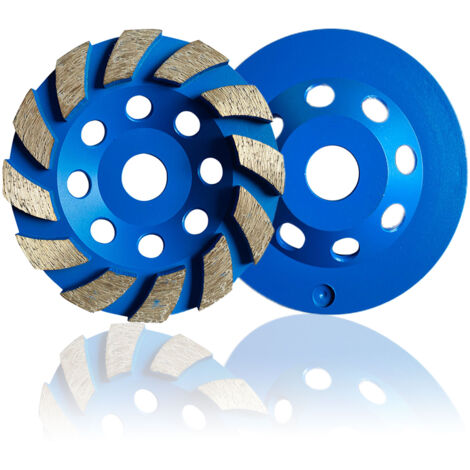 Sdlogal – Disque diamant 125mm – Meule diamantée pour béton, granit et marbre – Traitement thermique pour longévité – Compatible meuleuses d'angle