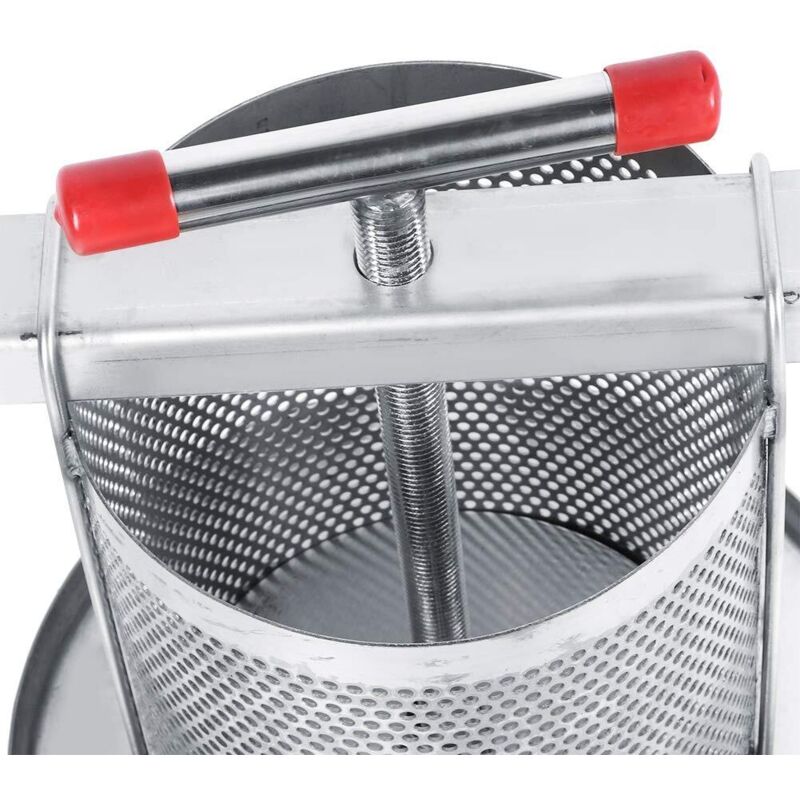 Pressa Per Miele In Acciaio Inossidabile - Estrattore Manuale Portatile Per Apicoltori - Filtro Incorporato - Foto 10