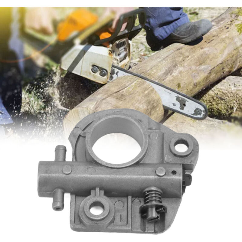 Pompa Olio Per Motosega CS3050 CS3400 CS3450 - Ricambio In Alluminio E Ferro Per 43700239130 - Foto 5