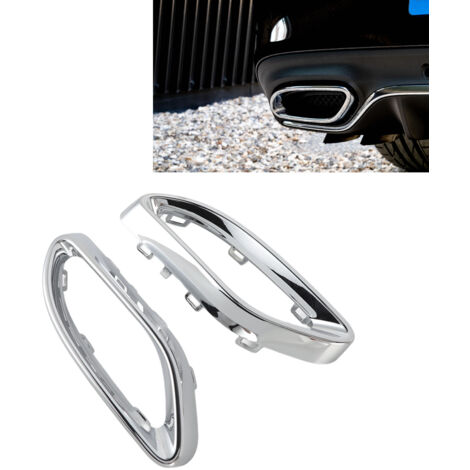 Copertura Punta Scarico Lucido Per Mercedes A B C E GLC CLS - W177, W247, W205, W213, X253, C257 - Foto 4