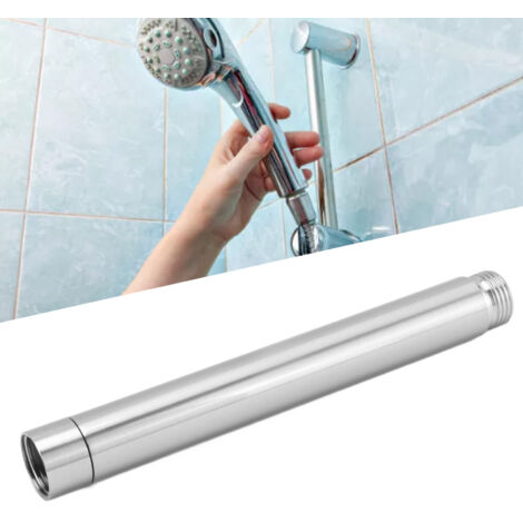 Prolunga Per Braccio Doccia In Acciaio Inox 8 Pollici | Filettatura G1/2 Per Regolare Altezza - Foto 2